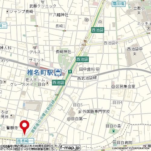 【地図】 | ルーブル椎名町