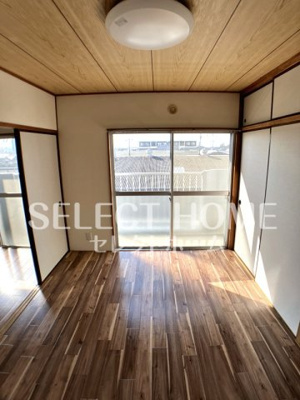 【寝室】 | コーポ南 | 落ち着いて過ごせるお部屋なので、寝室にいかがでしょうか