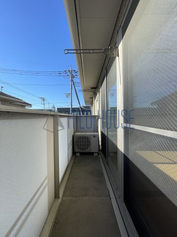 サンモール(川越)Bのバルコニー