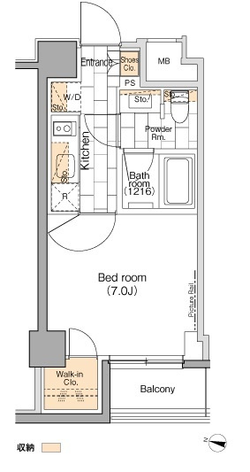 【間取り】 | パークハビオ日本橋蛎殻町 | パークハビオ日本橋蛎殻町　