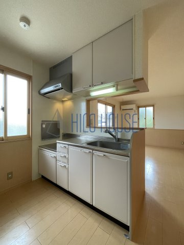 ボナールアイランドのキッチン