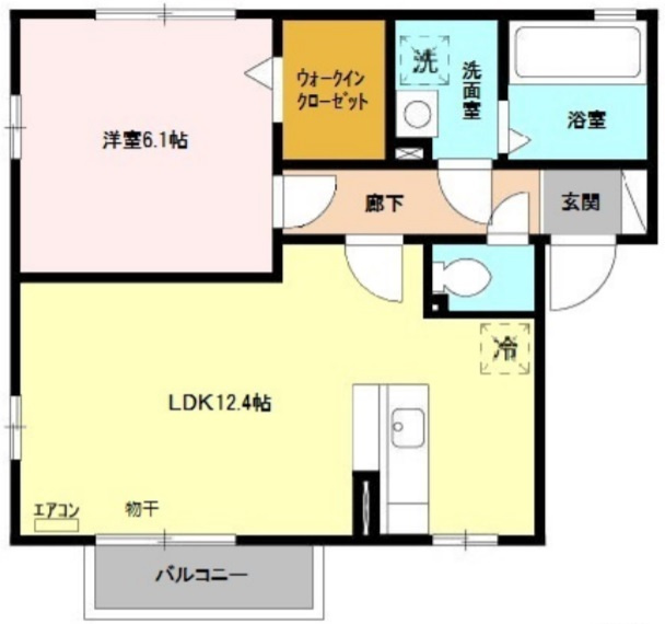 ボナールアイランドの間取り
