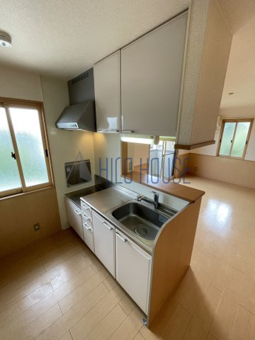 ボナールアイランドのキッチン