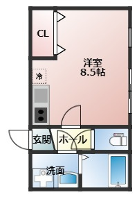 【間取り】 | ハイツ美英