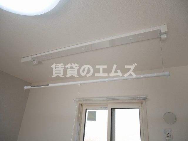 【設備】 | エウロス大楠 | エウロス大楠の室内物干し