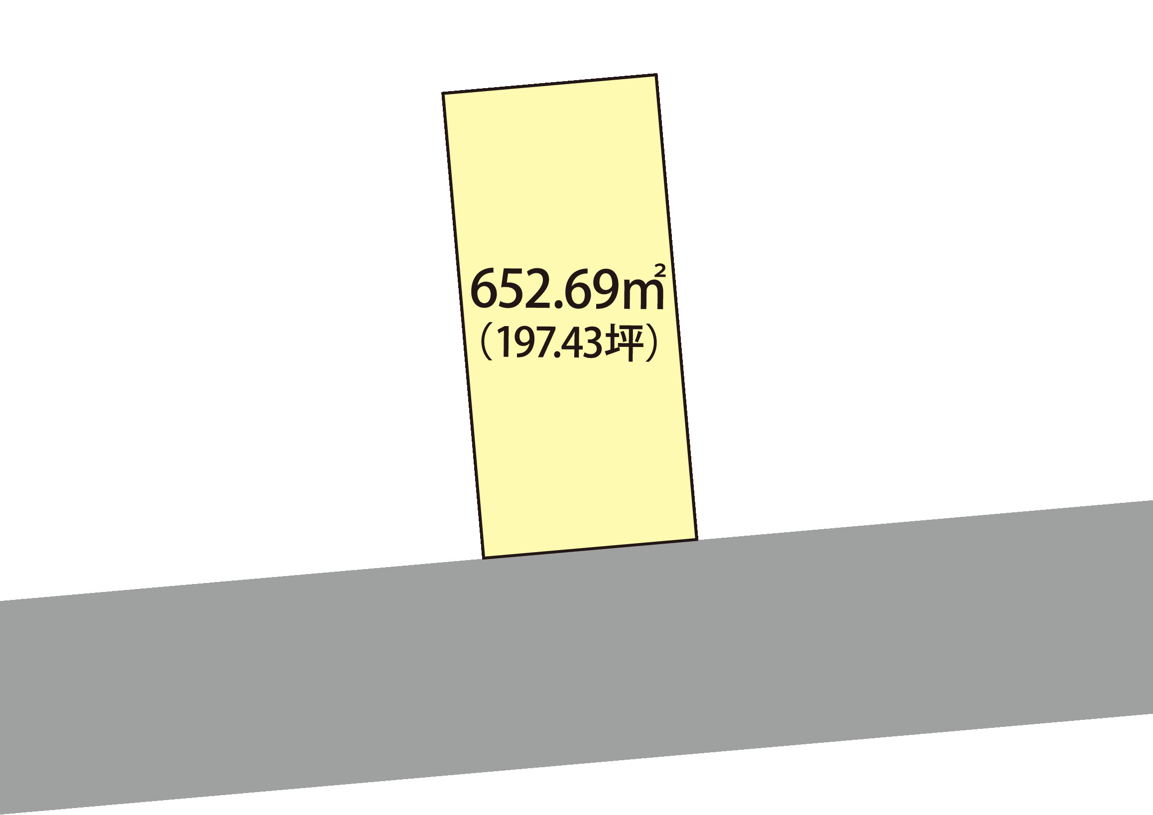 岩出市高塚・土地・122147の区画図
