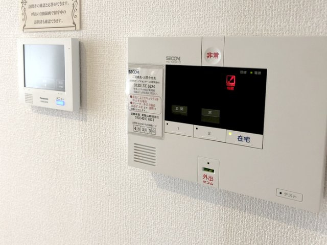 ミル・クレール 和歌浦東のセキュリティ