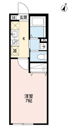 【間取り】 | ヴィラ・アヴェニューⅠ