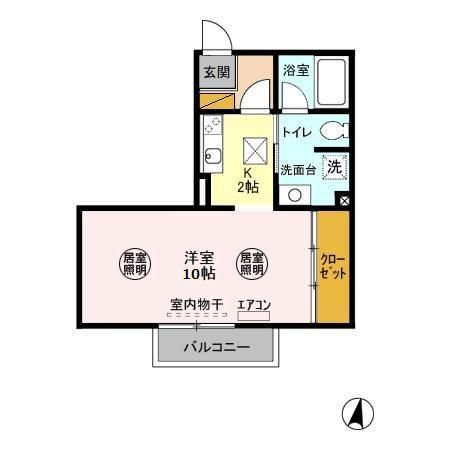 【間取り】 | ガーデンヒルズA
