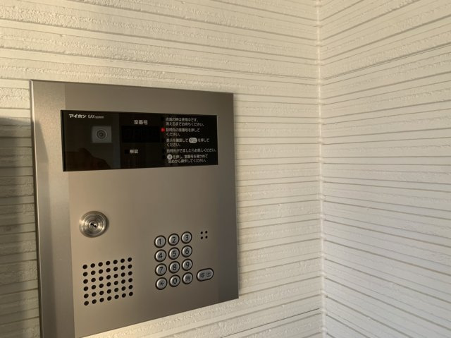 シャッセ中原のセキュリティ