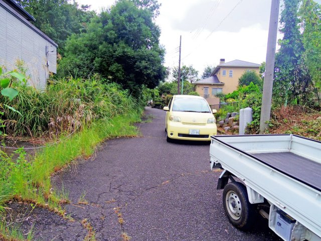 【前面道路含む現地写真】 | 伊豆市下白岩 売土地 ET02880 | 伊豆市下白岩　前面道路