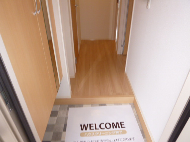 メゾン・グランディールの玄関