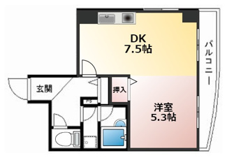 【間取り】 | ホーユウコンフォルト二条城