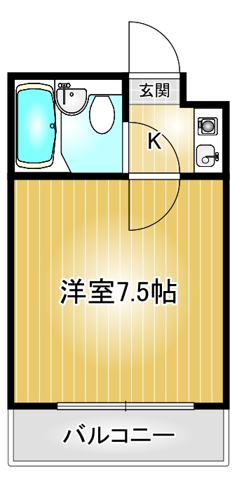 アルカディア御器所|名古屋市の賃貸ならMy賃貸の間取り|アルカディア御器所