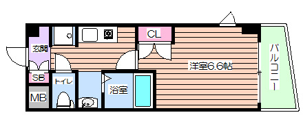 【間取り】 | ベル・ヴィー福島