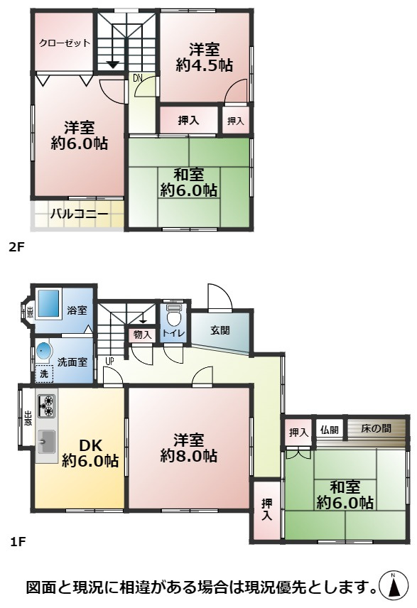 長尾二丁目5番17号（B-32）の間取り