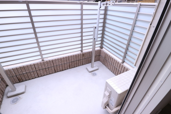 ヴィラグレイスのバルコニー