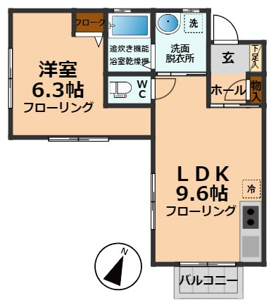 【間取り】 | ヴィヴレ　ゆうき