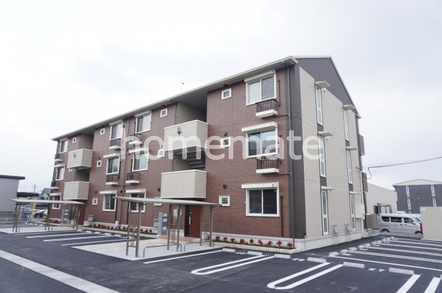 熊本市東区御領５丁目のアパートの外観