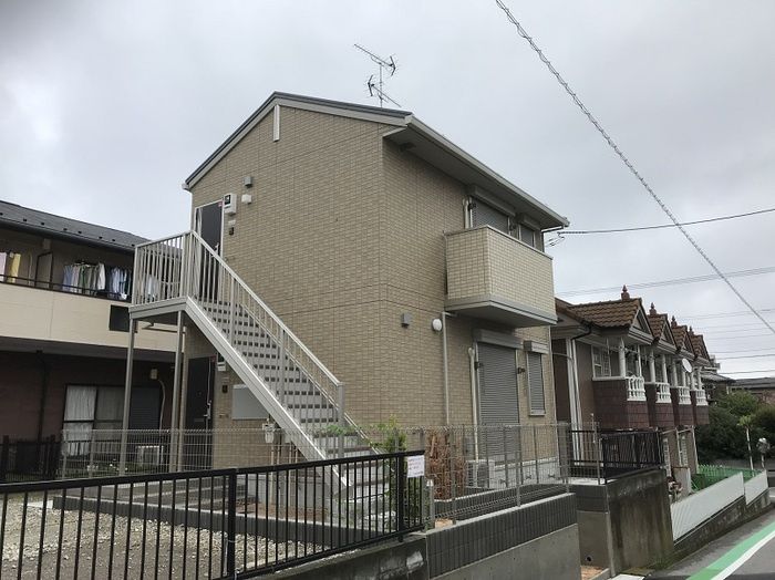 グリーンハイム東船橋の外観|物件の外観です　ワンフロアー1世帯のアパートです