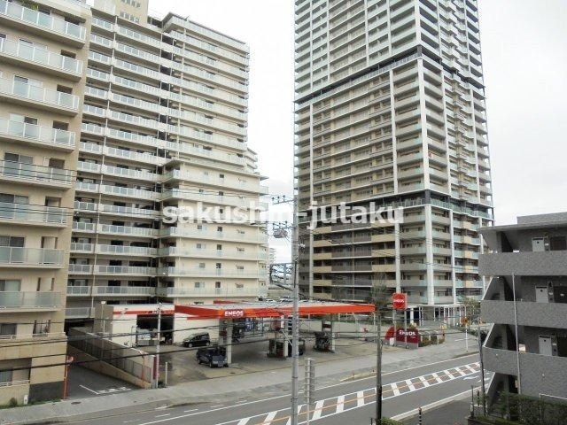 アルファグランデ西八千代　３階部分の展望|東南×南西角住戸　アルファグランデ西八千代　平成８年建築　３ＬＤＫ　八千代緑が丘駅徒歩３分の立地
