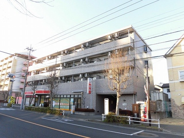 昭島コートエレガンスA棟の外観