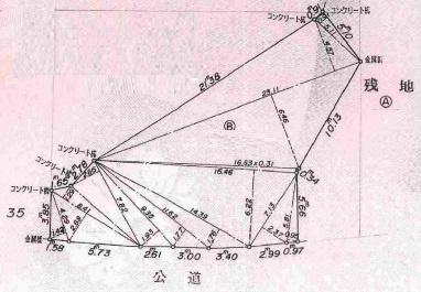 神戸市垂水区舞子台４丁目　土地の土地図