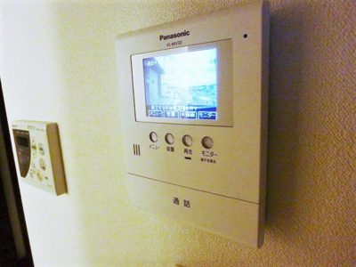 【セキュリティ】 | グランソレイユ【SHM】 | 防犯対策に有効なカメラ付きインターホン！