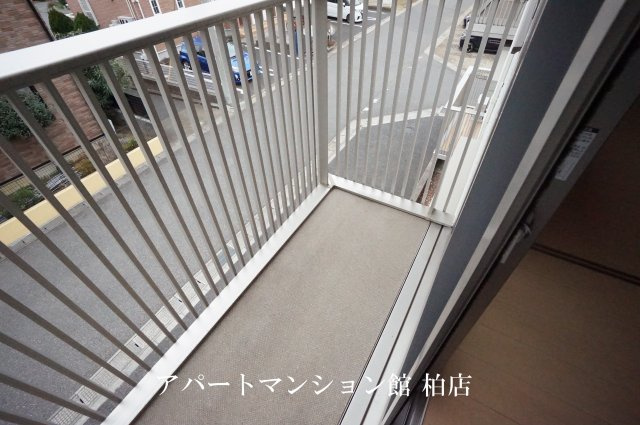 クレストパークＤのバルコニー