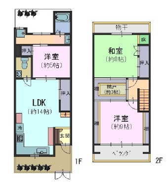 【間取り】 | K21071-待鳳