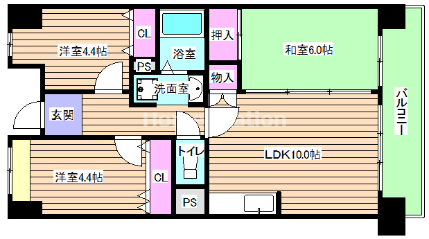 【間取り】 | フクエイ中之島