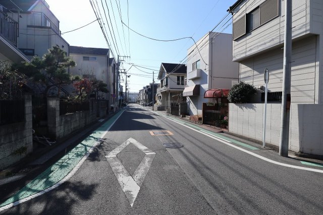 ♪売地 A区画（栄町通２丁目）　の前面道路含む現地写真|前面道路含む現地写真です