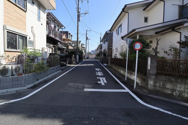♪売地 A区画（栄町通２丁目）　の前面道路含む現地写真|前面道路含む現地写真です