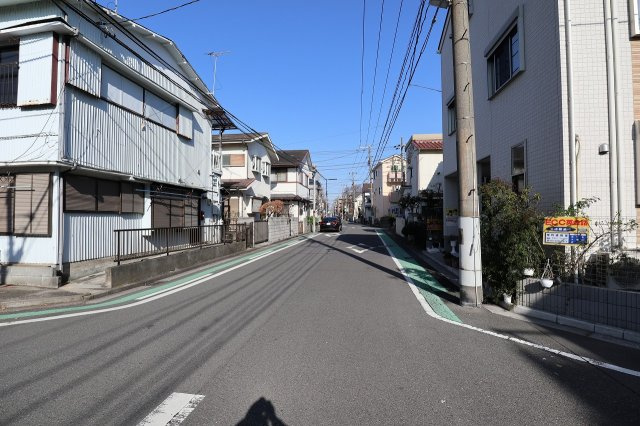 ♪売地 A区画（栄町通２丁目）　の前面道路含む現地写真|前面道路含む現地写真です