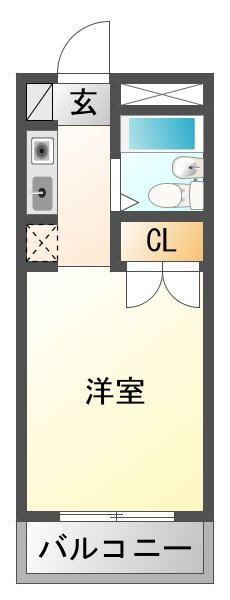 プリンス小束山の間取り