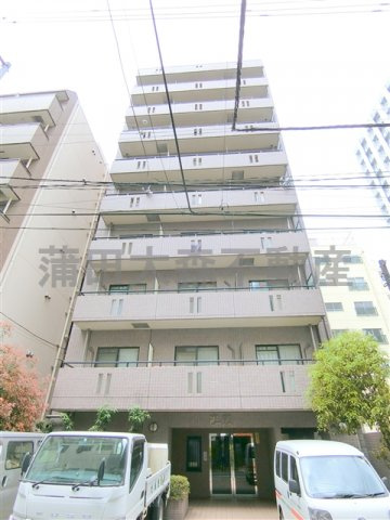 エクセルダイア蒲田Ⅲの外観|外観　鉄筋コンクリートのしっかりしたマンション