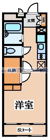 【間取り】 | レオパレス千成Ⅱ