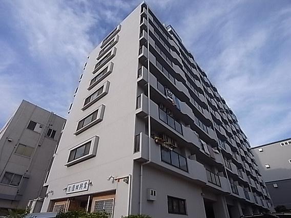 神戸市東灘区深江浜町の賃貸マンションの外観