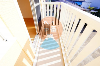 【バルコニー】 | クレールＭ | バルコニーです