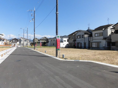 【前面道路含む現地写真】 | 奈良市四条大路４丁目～全7区画　