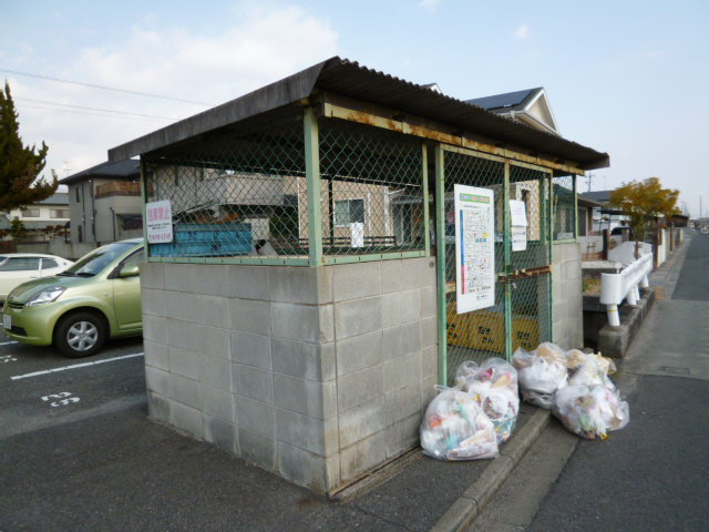 倉敷市中庄のアパートのその他共用部分|敷地内ゴミST・当番なし。
