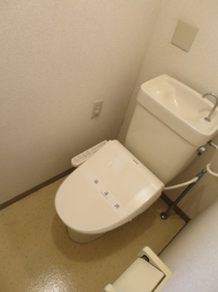【トイレ】 | 落ち着いた色調のトイレです