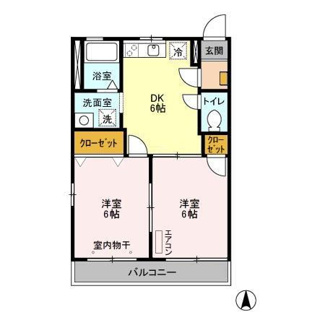 【間取り】 | パークハイツ柏Ａ
