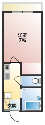 【間取り】 | ｼｬﾄﾚーＫ