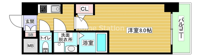 【間取り】 | サムティ姫島リベール