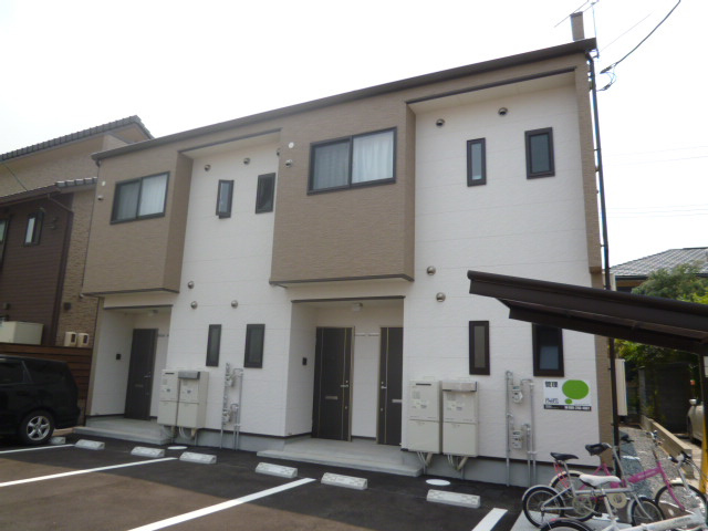 倉敷市大内のアパートの外観