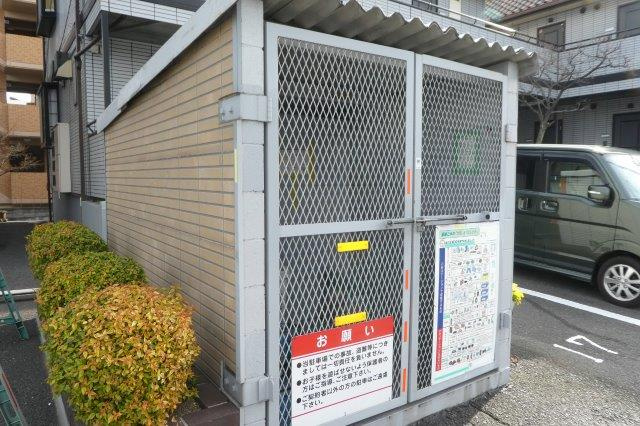 倉敷市中庄のアパートのその他共用部分|敷地内ゴミＳＴ・当番なし。
