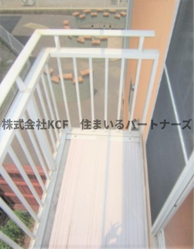 カーサキャッスルのバルコニー|お洗濯にも便利なバルコニー付き