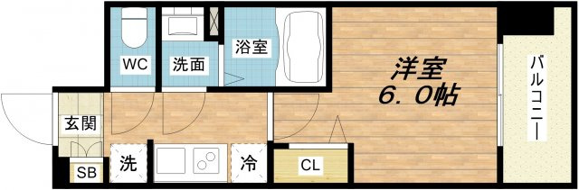 【間取り】 | ララプレイス玉造パルク