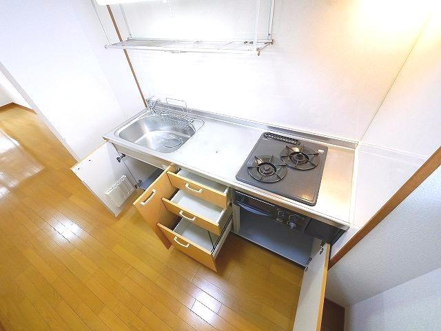 グランドールコートのキッチン|お料理しやすいキッチンです